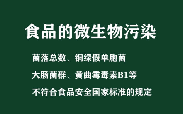 重庆公布3批次不合格食品抽检情况 微生物污染问题
